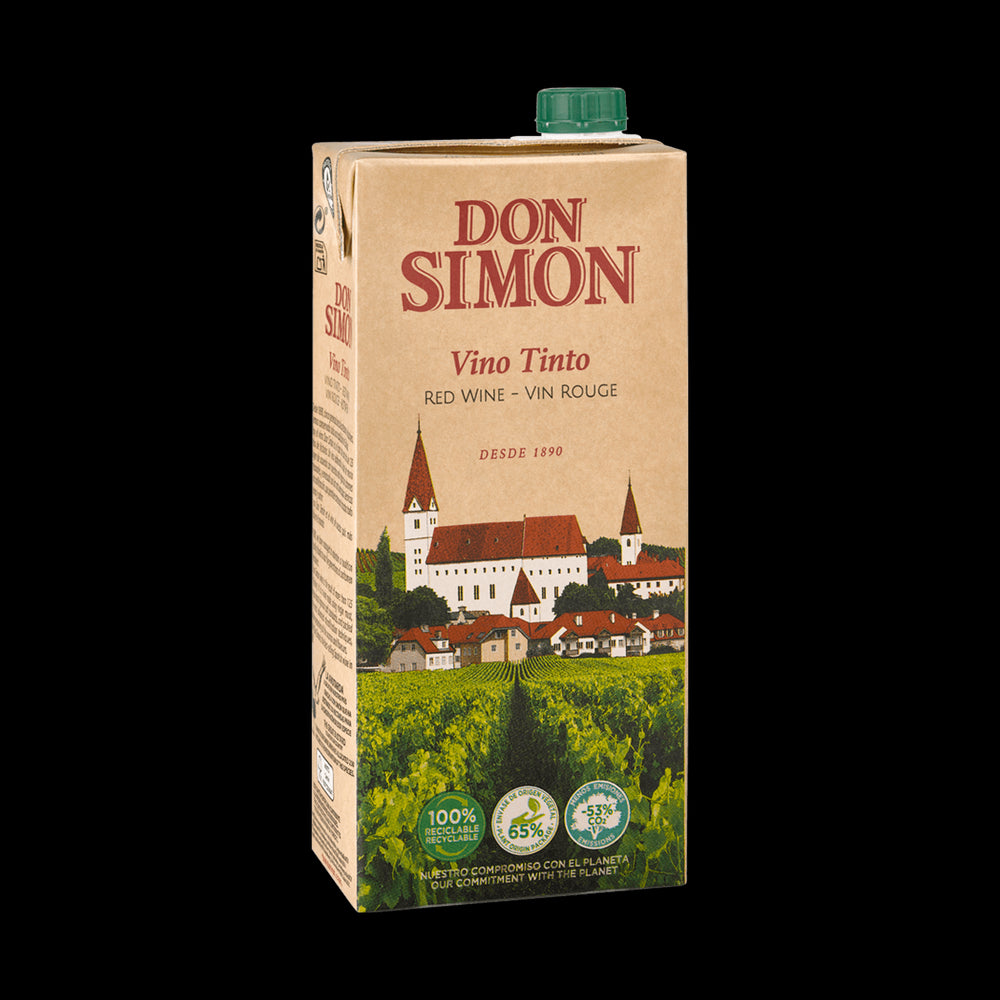 VINO DON SIMON TINTO BRIK 1L