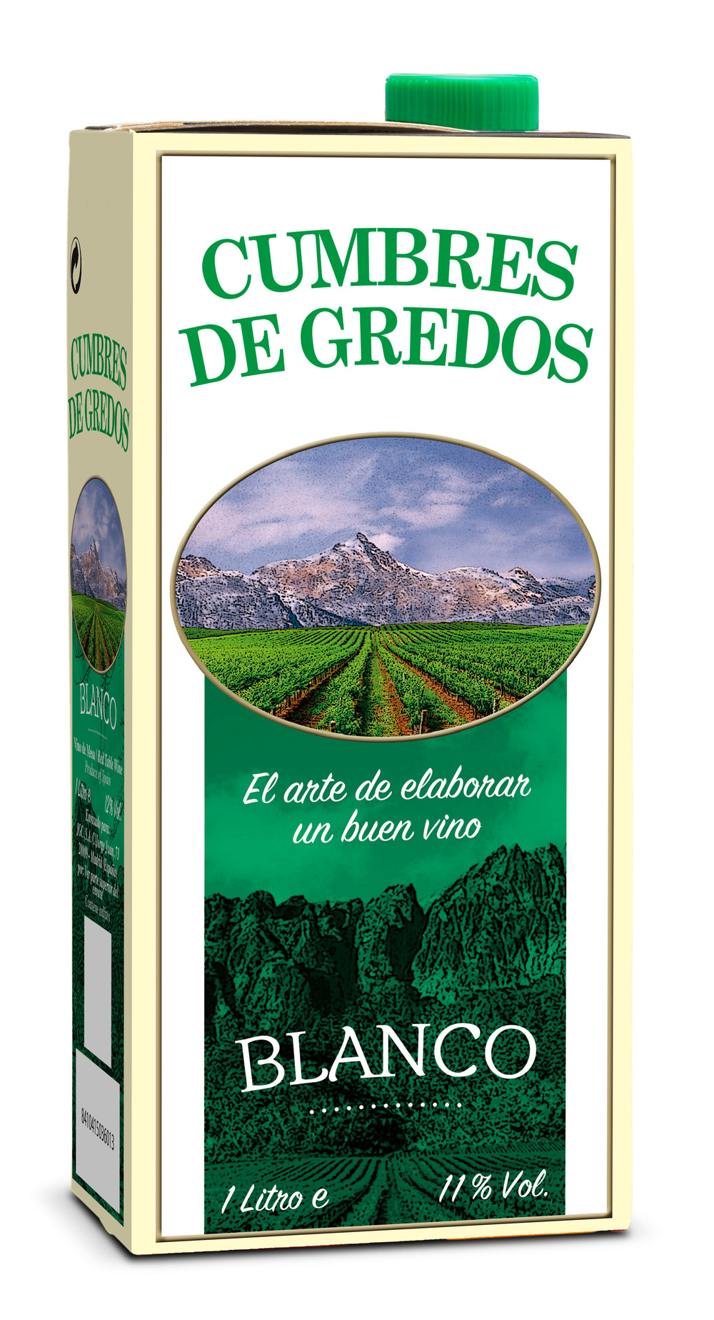 VINO CUMBRES DE GREDOS BLANCO BRIK 1L