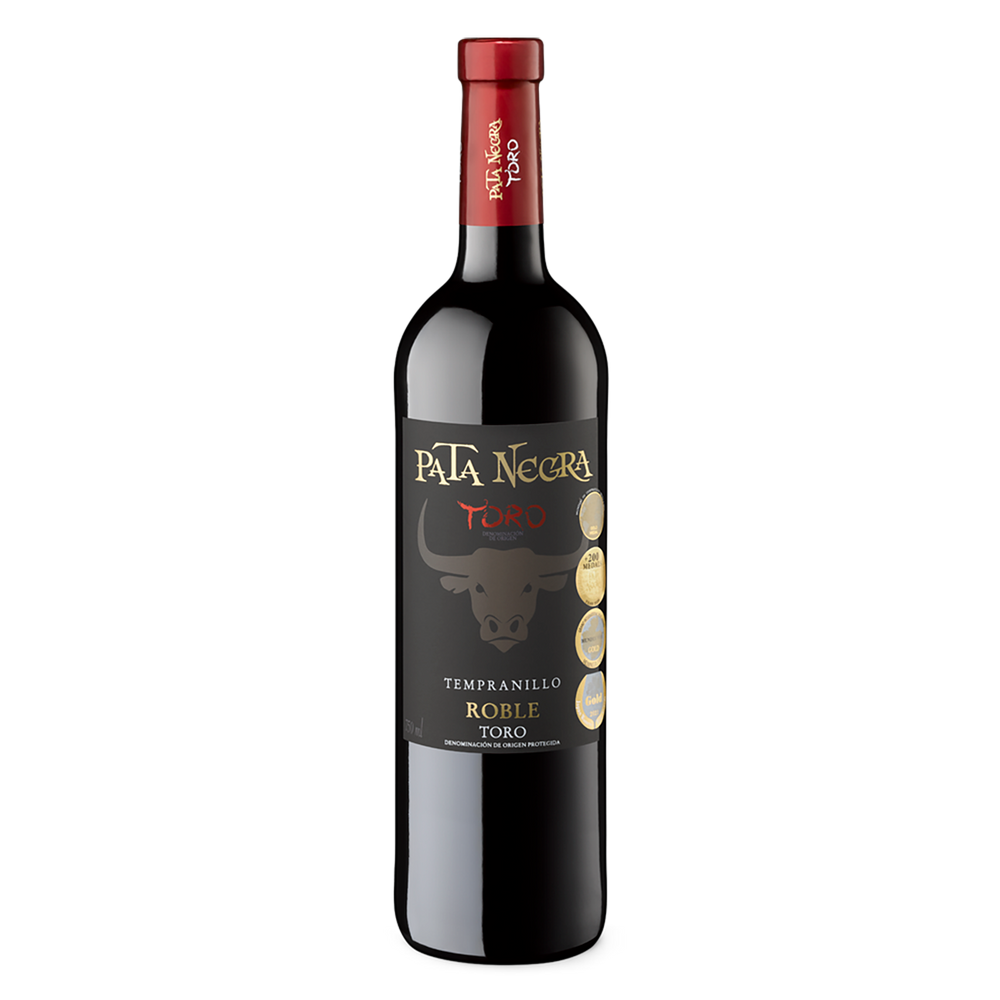 VINO PATA NEGRA TINTO ROBLE TORO 3/4X6