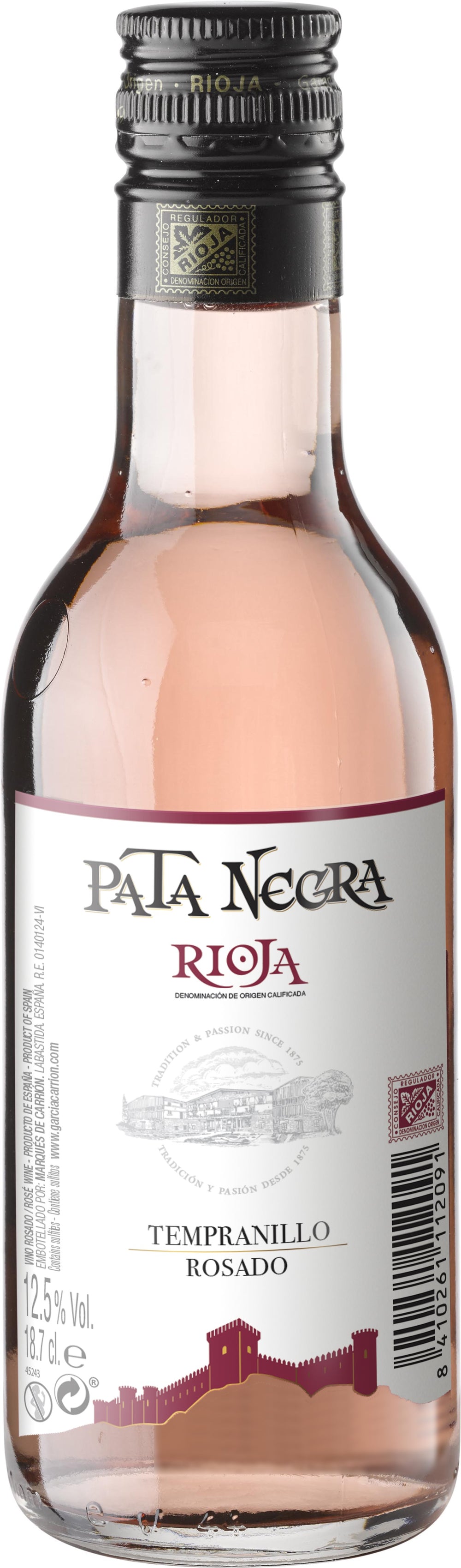 VIN P.NEGRA RIOJA ROSAD BT187MLX24 NUEVO